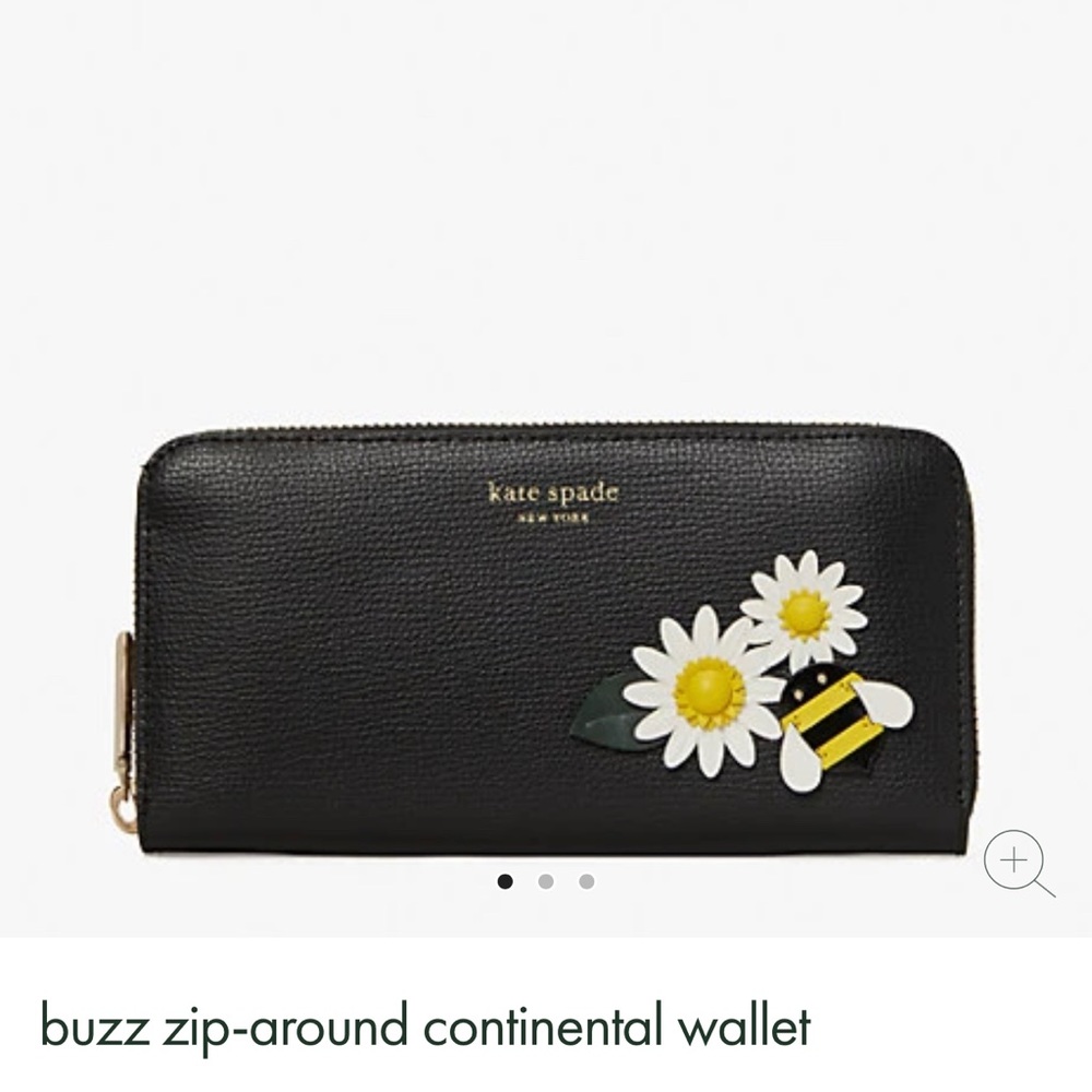 RARE NWT Kate spade Zip-around wallet